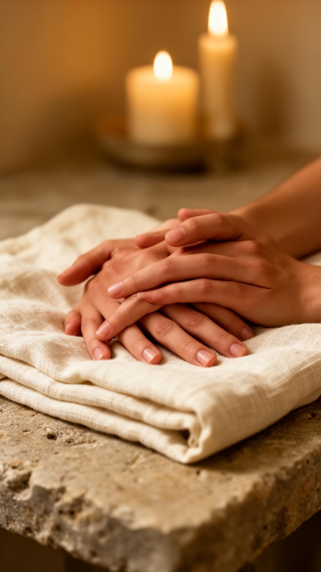 Hands at rest